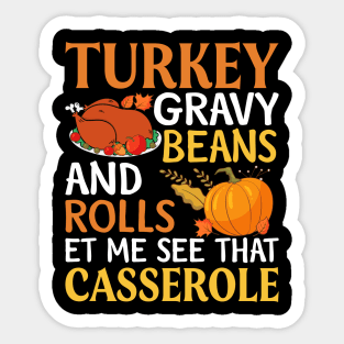 Thanksgiving Turkey Sticker